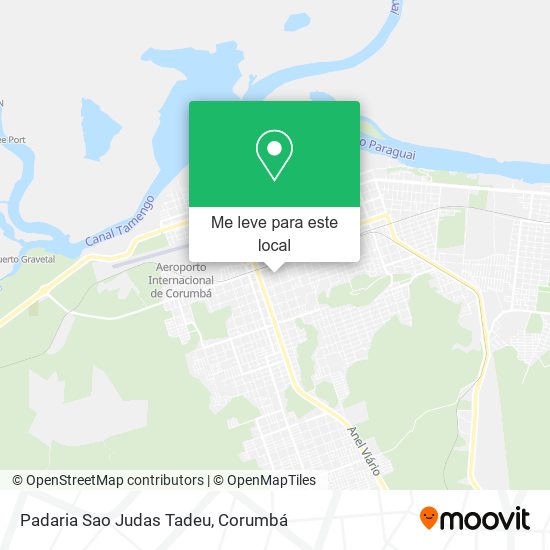 Padaria Sao Judas Tadeu mapa