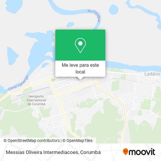 Messias Oliveira Intermediacoes mapa