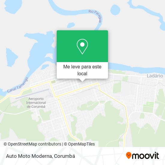 Auto Moto Moderna mapa