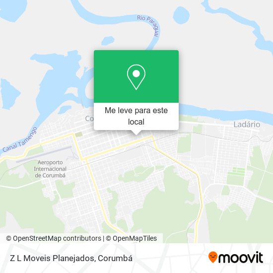 Z L Moveis Planejados mapa