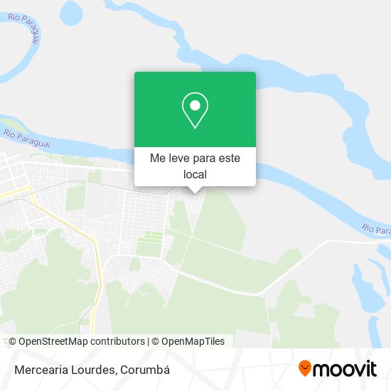 Mercearia Lourdes mapa