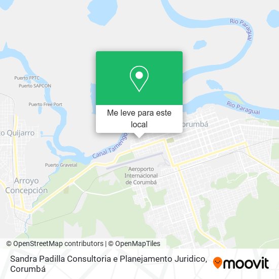 Sandra Padilla Consultoria e Planejamento Juridico mapa