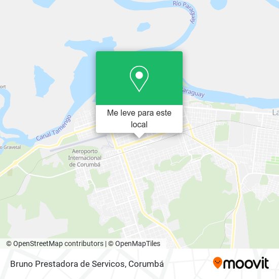 Bruno Prestadora de Servicos mapa