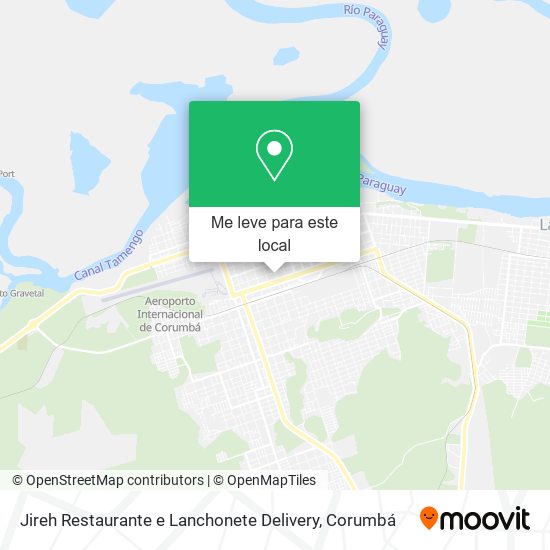 Jireh Restaurante e Lanchonete Delivery mapa