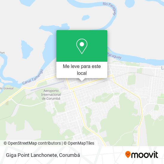 Giga Point Lanchonete mapa