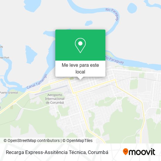 Recarga Express-Assitência Técnica mapa