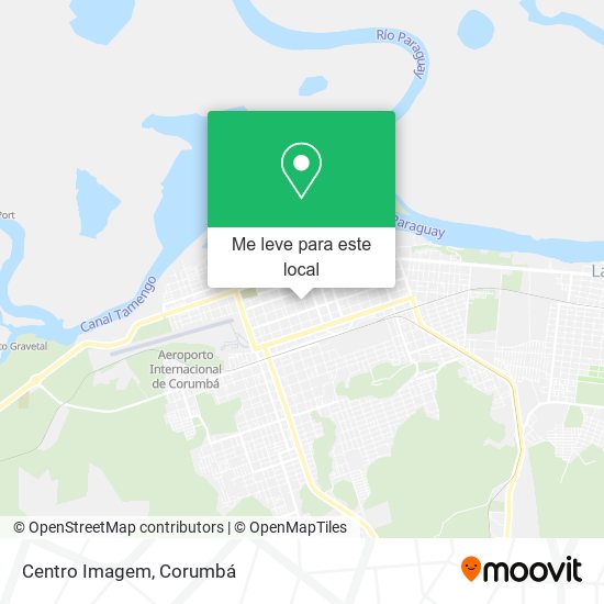 Centro Imagem mapa