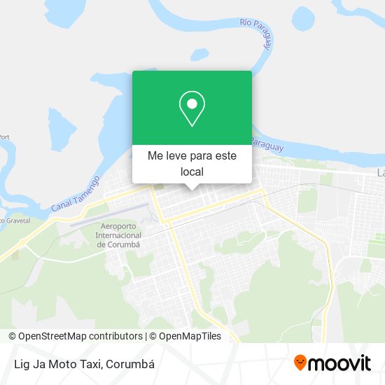 Lig Ja Moto Taxi mapa
