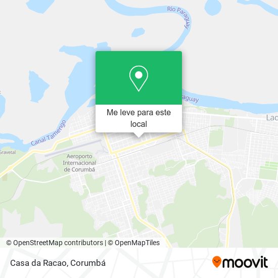 Casa da Racao mapa
