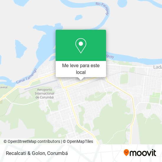Recalcati & Golon mapa