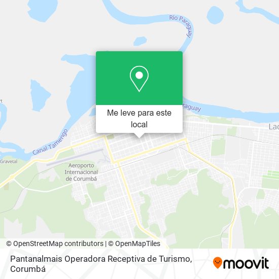 Pantanalmais Operadora Receptiva de Turismo mapa
