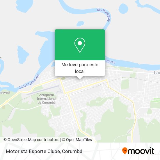 Motorista Esporte Clube mapa