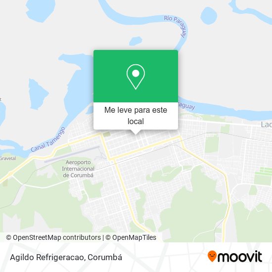 Agildo Refrigeracao mapa