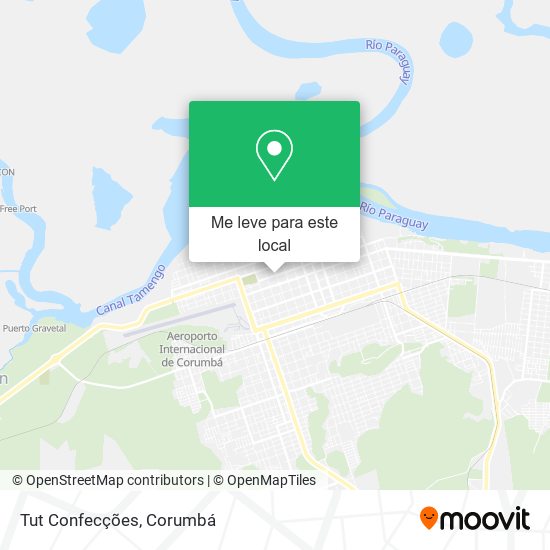 Tut Confecções mapa