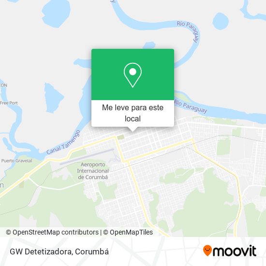 GW Detetizadora mapa