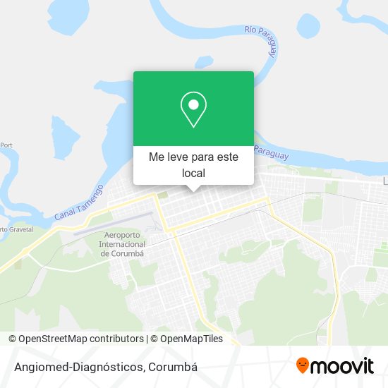 Angiomed-Diagnósticos mapa