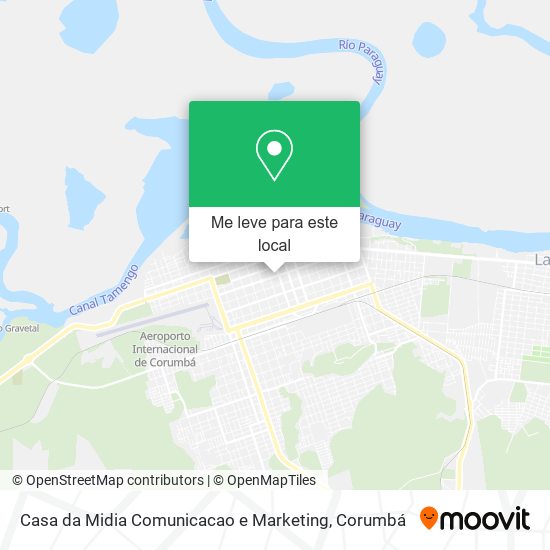 Casa da Midia Comunicacao e Marketing mapa
