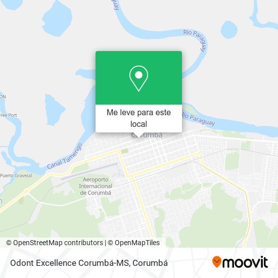 Odont Excellence Corumbá-MS mapa