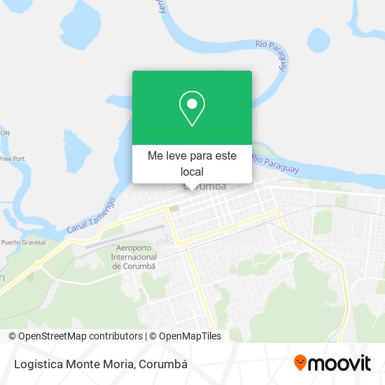Logistica Monte Moria mapa