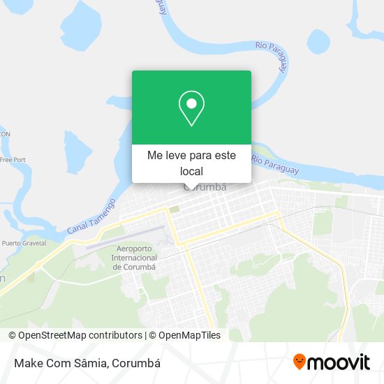 Make Com Sâmia mapa