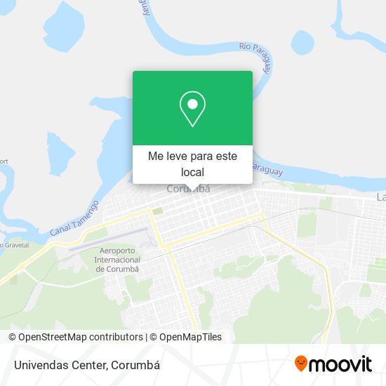 Univendas Center mapa