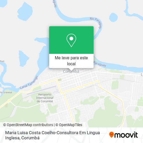 Maria Luísa Costa Coelho-Consultora Em Língua Inglesa mapa