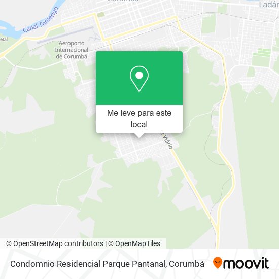 Condomnio Residencial Parque Pantanal mapa