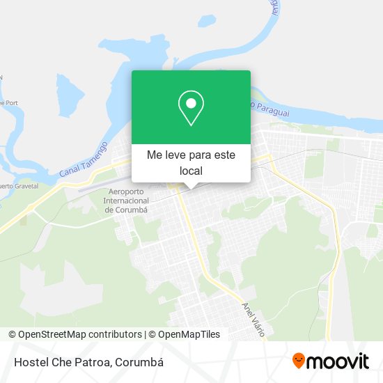 Hostel Che Patroa mapa