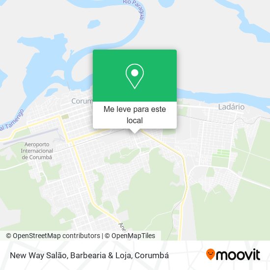 New Way Salão, Barbearia & Loja mapa