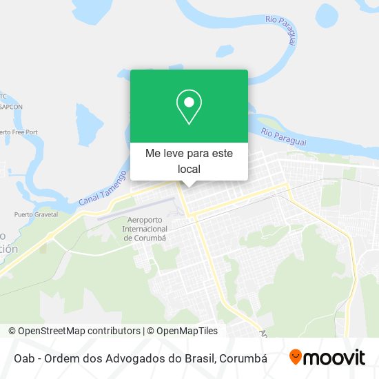 Oab - Ordem dos Advogados do Brasil mapa