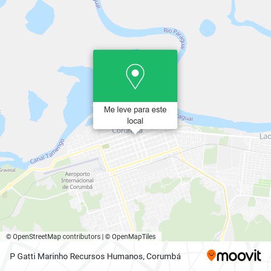 P Gatti Marinho Recursos Humanos mapa