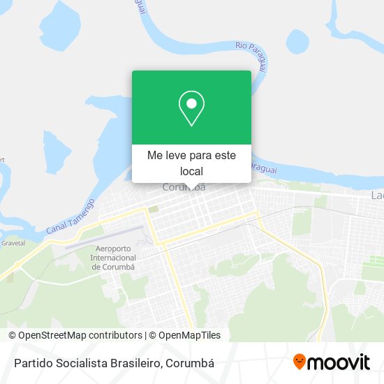 Partido Socialista Brasileiro mapa