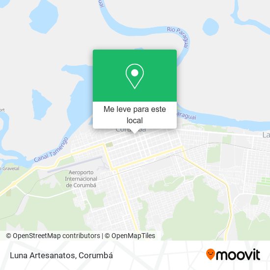Luna Artesanatos mapa