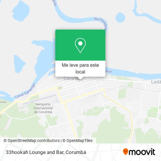 33hookah Lounge and Bar mapa