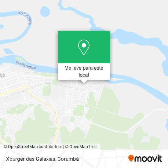 Xburger das Galaxias mapa