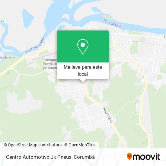 Centro Automotivo Jk Pneus mapa