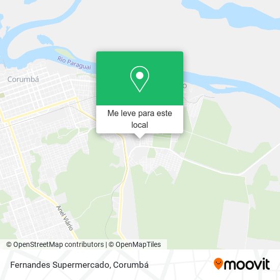 Fernandes Supermercado mapa