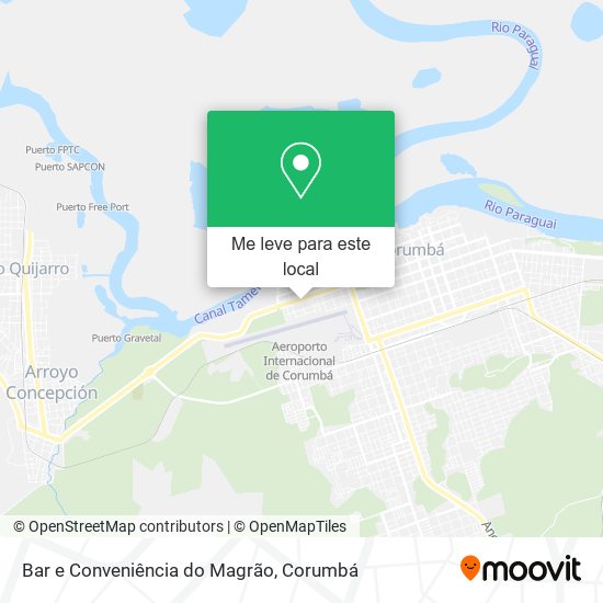 Bar e Conveniência do Magrão mapa