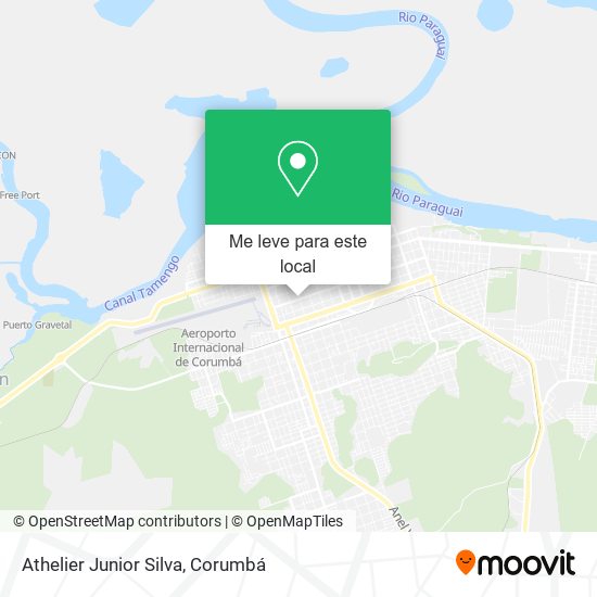 Athelier Junior Silva mapa