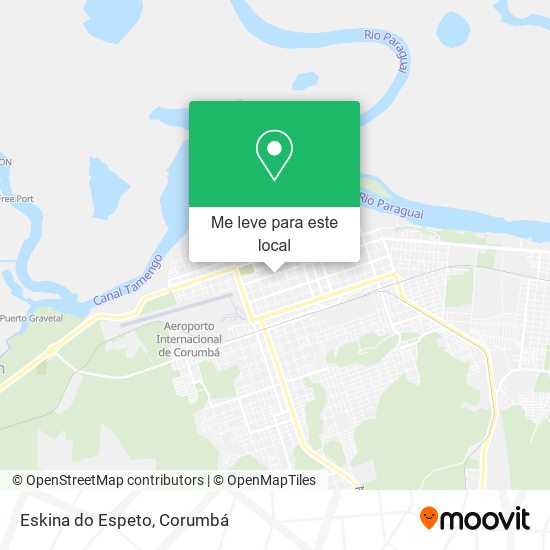 Eskina do Espeto mapa