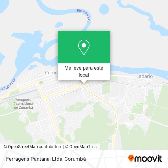 Ferragens Pantanal Ltda mapa