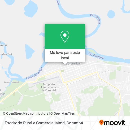 Escritorio Rural e Comercial Mmd mapa