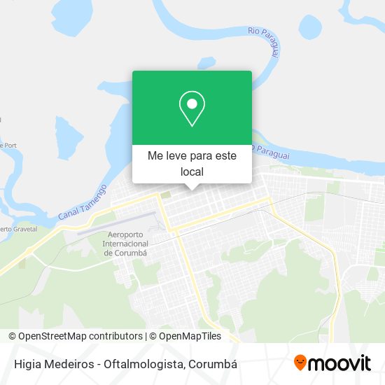 Higia Medeiros - Oftalmologista mapa