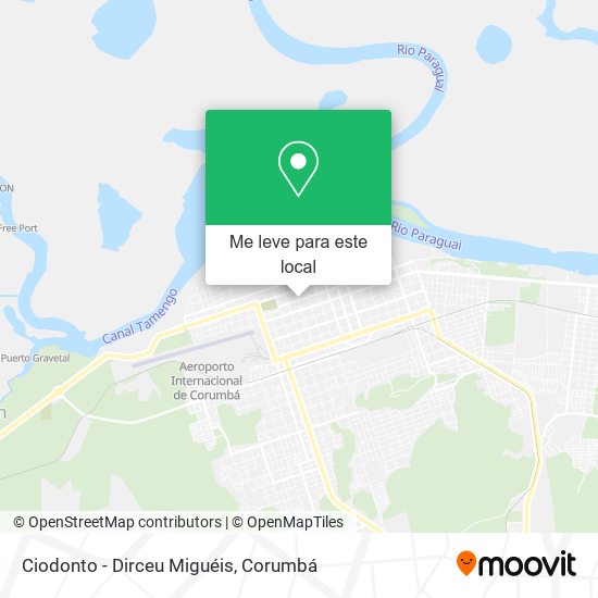 Ciodonto - Dirceu Miguéis mapa