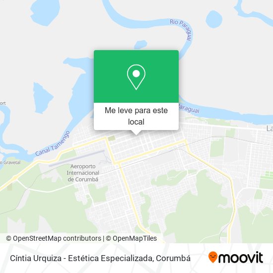 Cíntia Urquiza - Estética Especializada mapa