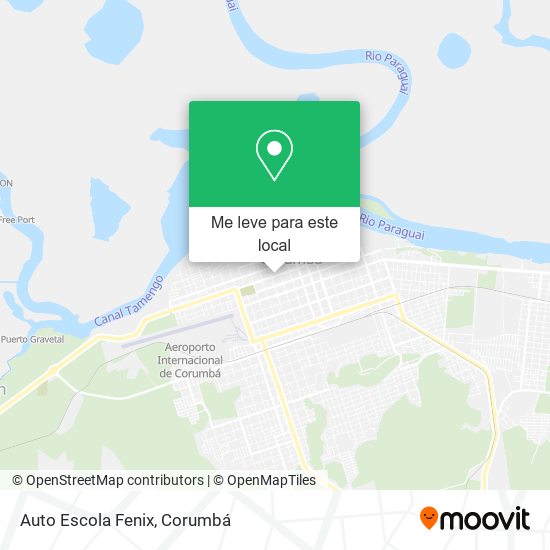 Auto Escola Fenix mapa