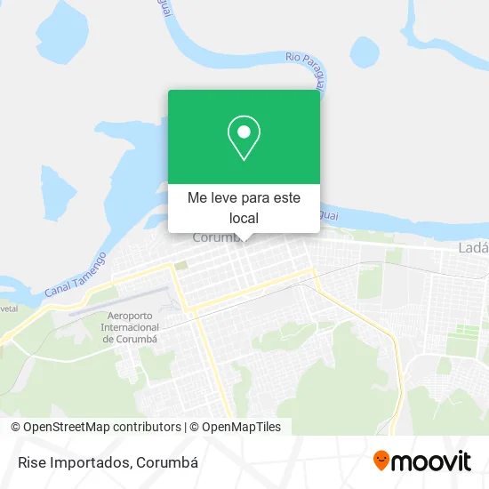 Rise Importados mapa