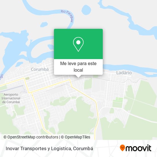 Inovar Transportes y Logistica mapa
