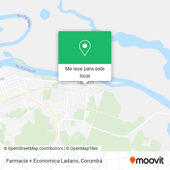 Farmacia + Economica Ladario mapa