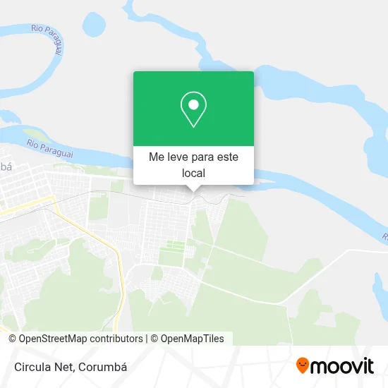 Circula Net mapa